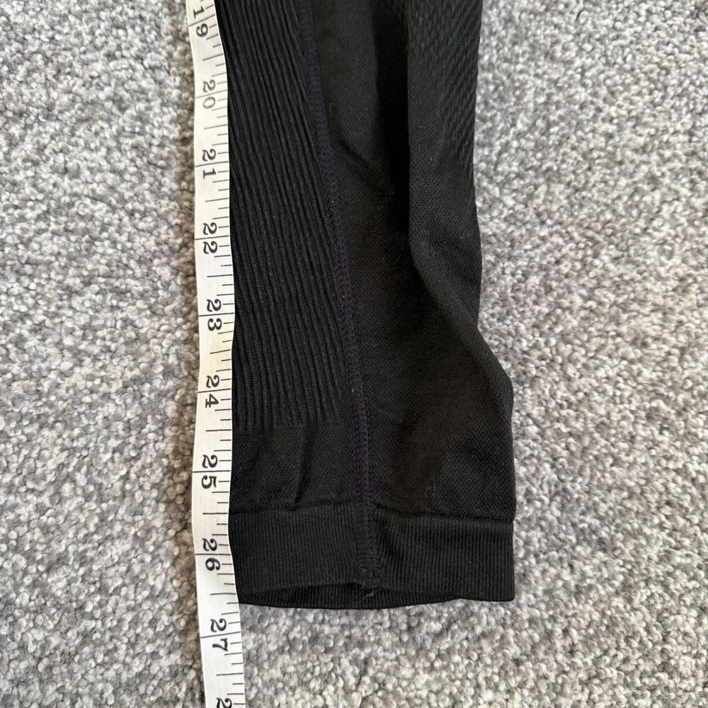 The North Face Mens Base Layer Leggings Black Seamless Thermal Tights L/XL Italy
